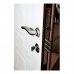 Дверь металлическая DT3-2 Wenge/White правая 205х86x7см