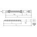 Дюбель с шурупом KPR-PIKE SK 8x120/6x120мм