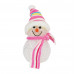 Светящееся украшение Снеговик 10см