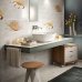 Декор Illusione серый 23х60см