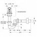 Сифон для мойки 61S 4060