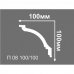 Плинтус потолочный П08 100x100мм
