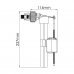 Клапан наполнительный с боковой подводкой 1/2