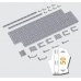 Перфорированная панель для инструментов Nr-1 80х40см