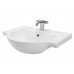 Раковина накладная Kvadro 51x70x22см