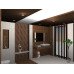 Декор Gala Marron 25x40см