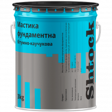 Мастика битумная для фундамента Shtock 3кг