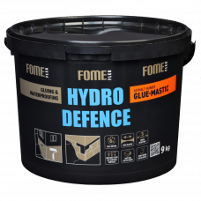 Гидроизоляция битумная и клей Fome Flex Defence Glue-Mastic 9кг