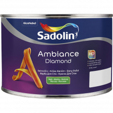 Краска для внутренних работ Ambiance Diamond BW Белый 0.5л