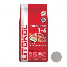 Затирка LITOCHROM C.30 Жемчужно-серый 2кг