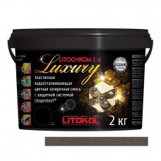 Затирка LITOCHROM LUXURY C.40 Антрацит 2кг