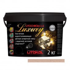 Затирка LITOCHROM LUXURY C.60 Бежевый багама 2кг