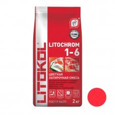Затирка LITOCHROM C.630 Красный чили 2кг