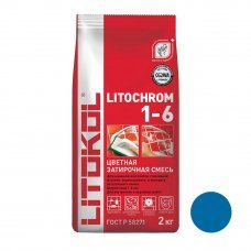 Затирка LITOCHROM C.660 Небесно-синий 2кг