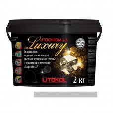 Затирка LITOCHROM LUXURY C.30 Жемчужно-серый 2кг