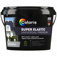 Краска резиновая Coloris SUPER ELASTIC Черный 3.5кг