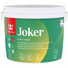 Краска для внутренних работ Tikkurila Joker BW 9л