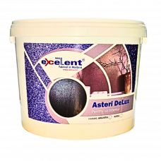 Покрытие декоративное Excelent Asteri DeLux серебристый 3кг