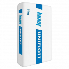 Шпатлевка на основе гипса Uniflott 5кг Knauf