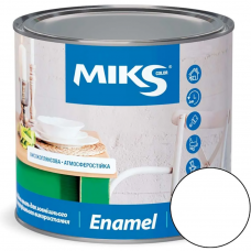 Эмаль алкидная Miks Color Белый матовый 0.8кг