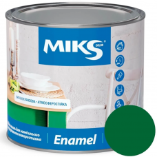 Эмаль алкидная Miks Color Ярко-зеленый 0.8кг
