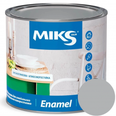 Эмаль алкидная Miks Color Серебристый 1.8кг