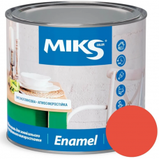 Эмаль алкидная Miks Color Оранжевый 0.8кг