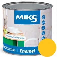 Эмаль алкидная Miks Color Желтый 0.8кг 