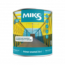 Эмаль 3в1 RAL8017 шоколадный 2.3кг Miks