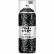 Эмаль алкидная спрей Chalk Effect 400мл Charcoal - Черный Nr.1