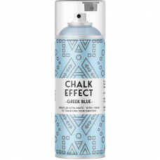 Эмаль алкидная спрей Chalk Effect 400мл Greek blue Nr.14