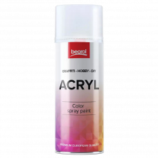 Краска-спрей акриловая Карминно-Красный RAL3002 400мл