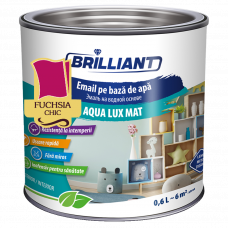 Эмаль акриловая матовая Aqua Lux Mat fuchsia chic 0.6л