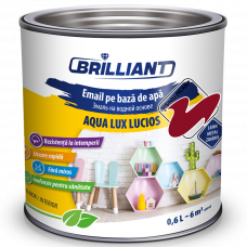 Эмаль акриловая глянцевая Aqua Lux Lucios пикантная вишня 0.6л