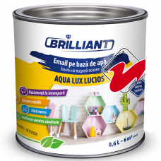 Эмаль акриловая глянцевая Aqua Lux Lucios красный спирит 0.6л