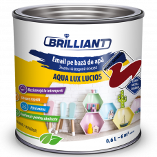 Эмаль акриловая глянцевая Aqua Lux Lucios коричневый сангрия 0.6л