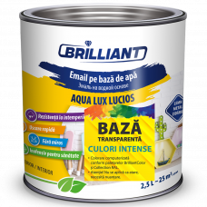 Эмаль акриловая глянцевая Aqua Lux Lucios прозрачная основа (НЕОБХОДИМА КОЛЕРОВКА) 2.5л