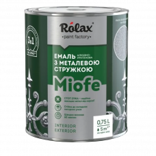 Эмаль 3в1 Rolax Miofe коричневый 0.75л