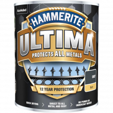 Эмаль акриловая Hammerite Ultima Matt серый 0.7л