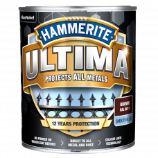 Эмаль акриловая Hammerite Ultima Smooth коричневый 2.2л