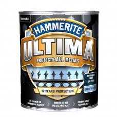 Эмаль акриловая Hammerite Ultima Smooth антрацит 0.7л