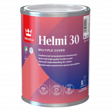 Эмаль акриловая для мебели Helmi-30 Полуматовый BA 0.9л