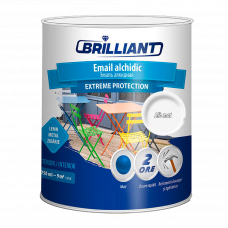 Эмаль алкидная Brilliant Extreme белый матовый 0.75л