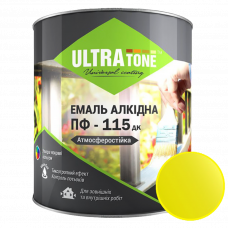 Эмаль алкидная Ultra Tone желтый 2.8кг