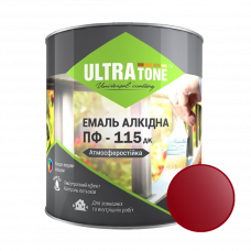 Эмаль алкидная Ultra Tone вишневый 2.8кг