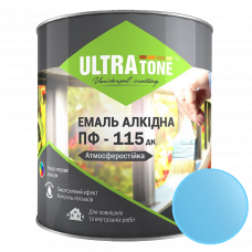 Эмаль алкидная Ultra Tone светло-синий 0.9кг