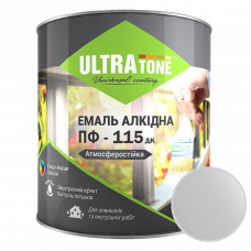 Эмаль алкидная Ultra Tone светло-серый 0.9кг