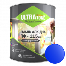 Эмаль алкидная Ultra Tone синий 2.8кг