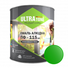Эмаль алкидная Ultra Tone зеленый 2.8кг