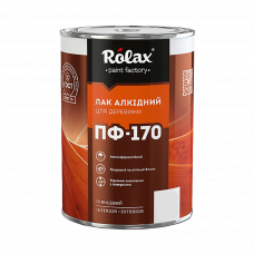 Лак алкидный Rolax прозрачный ПФ-170 2.5л